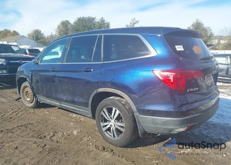 2016 Honda Pilot Ex-L из США, поврежденный, VIN 5FNYF6H8XGB127669